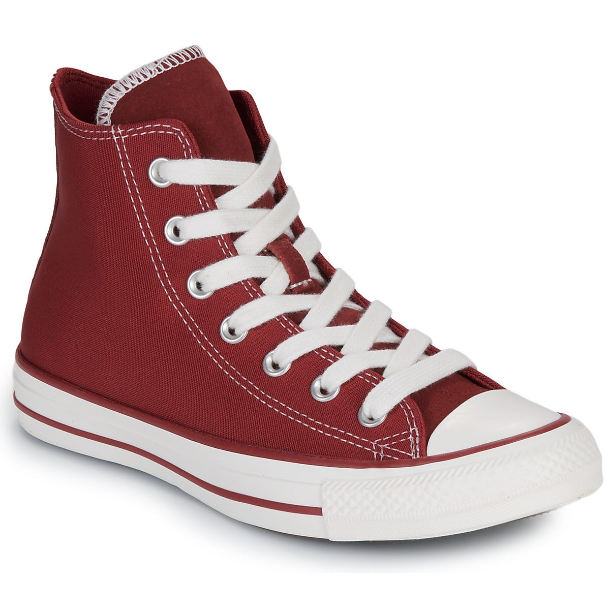 Sneakers alte Donna Converse CHUCK TAYLOR ALL STAR CANVAS + SUEDE Rosso