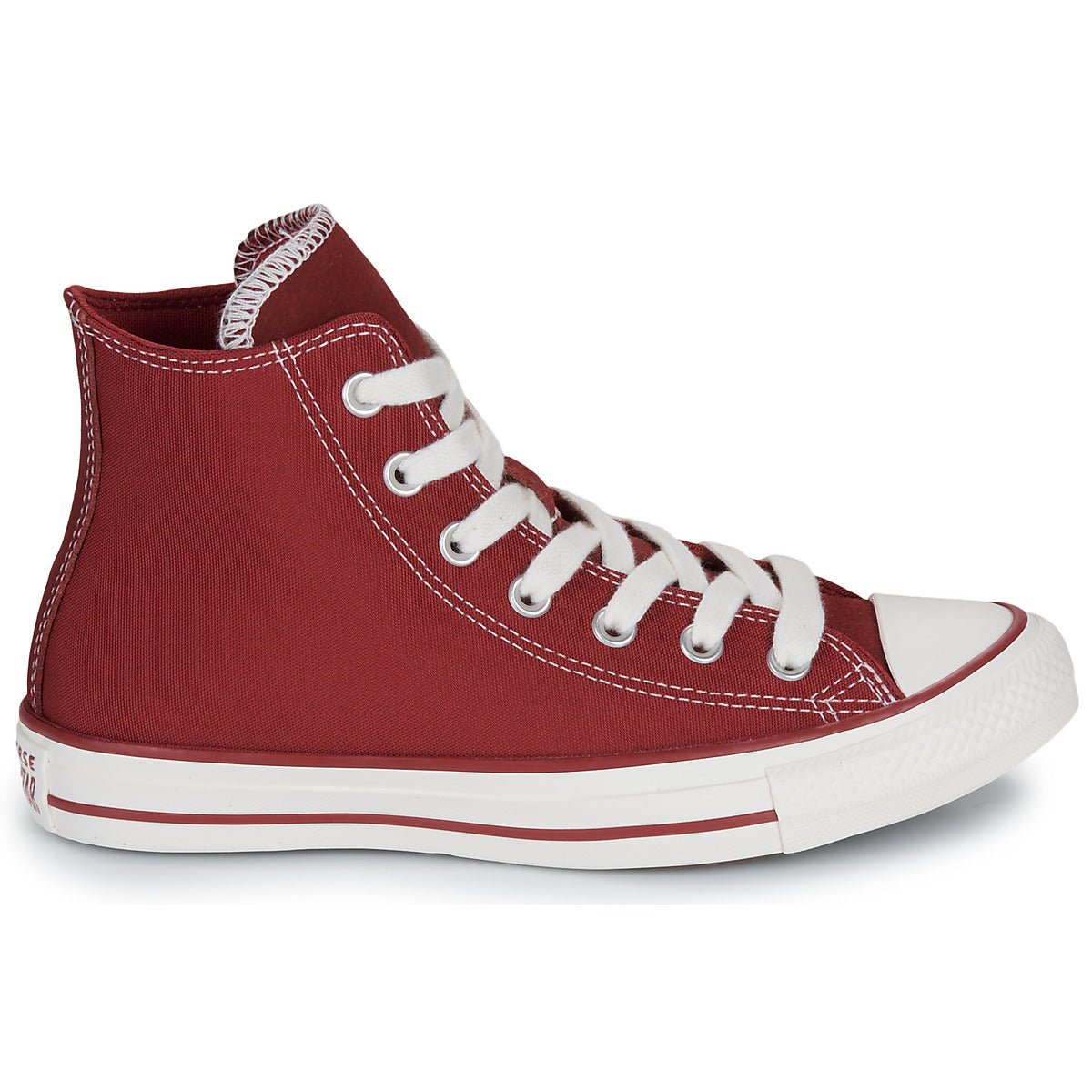 Sneakers alte Donna Converse CHUCK TAYLOR ALL STAR CANVAS + SUEDE Rosso