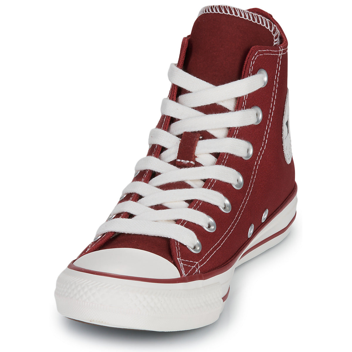 Sneakers alte Donna Converse CHUCK TAYLOR ALL STAR CANVAS + SUEDE Rosso