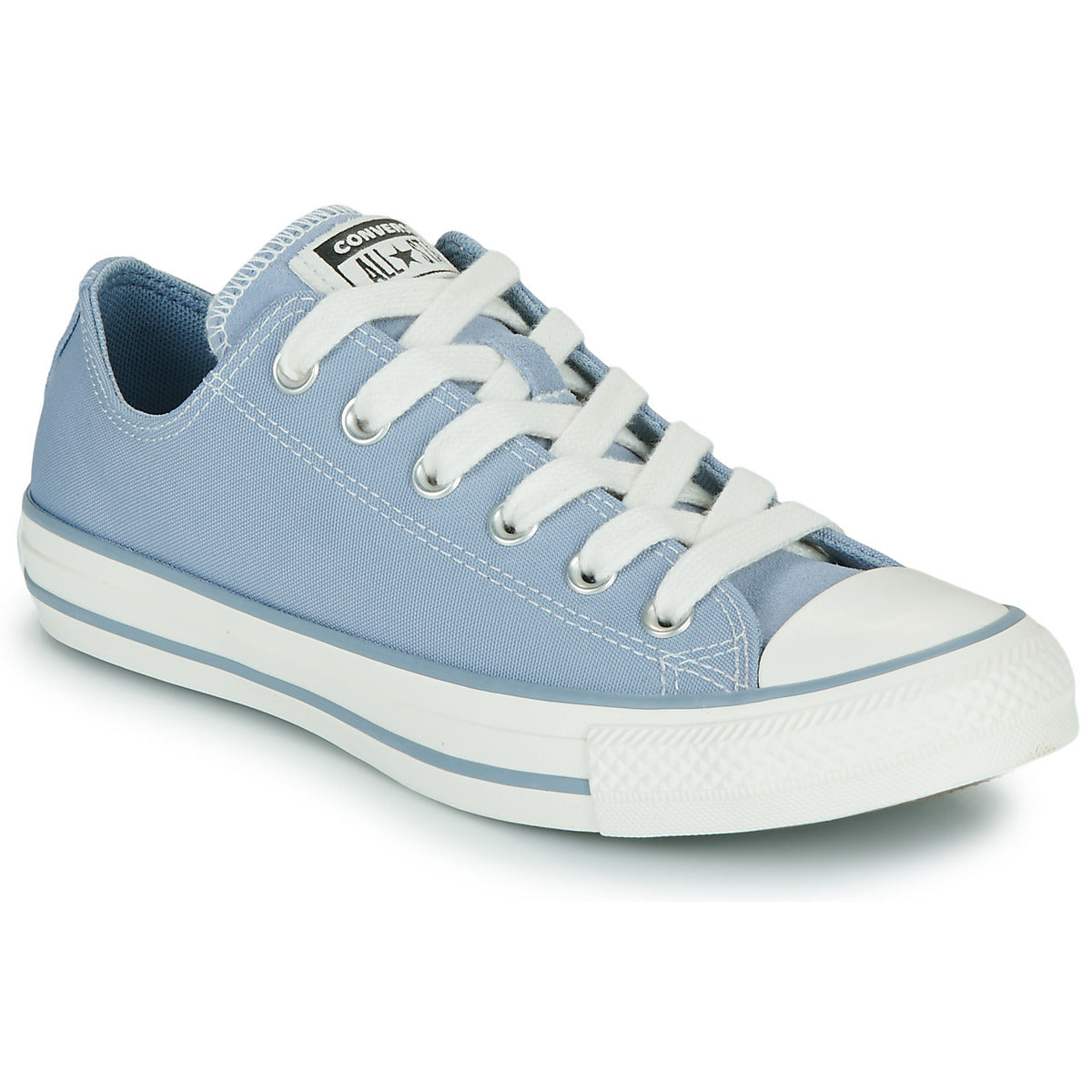 Sneakers basse Donna Converse CHUCK TAYLOR ALL STAR CANVAS + SUEDE Blu