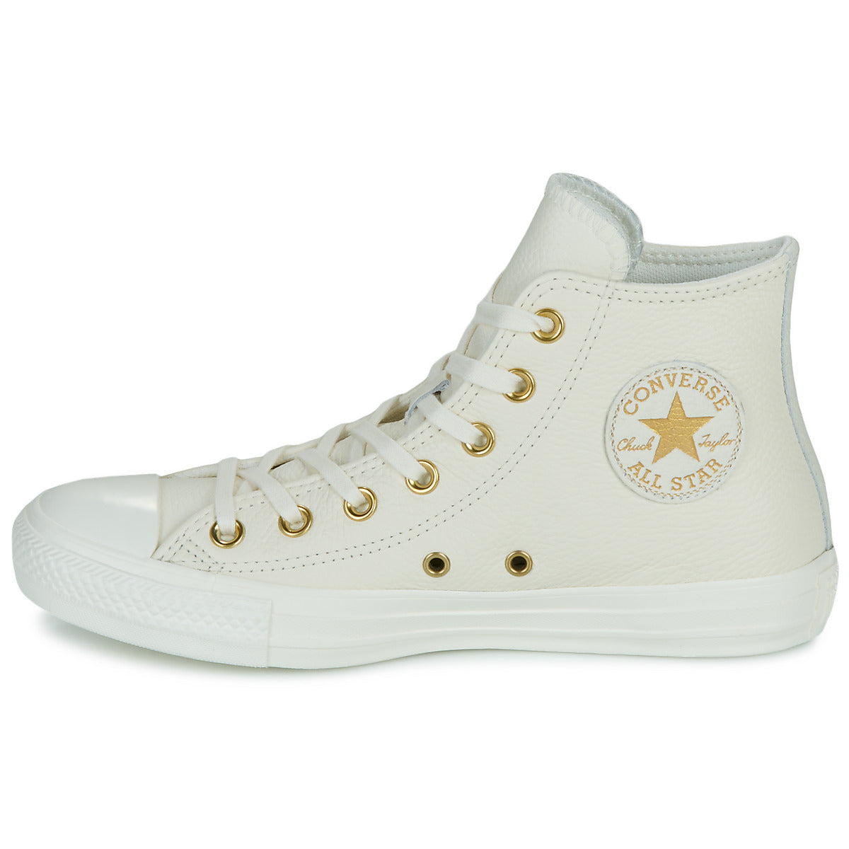 Sneakers alte Donna Converse CHUCK TAYLOR ALL STAR GOLD Bianco