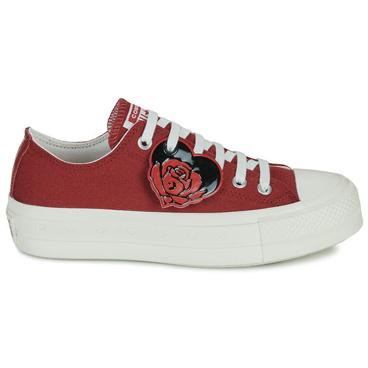 Sneakers basse Donna Converse CHUCK TAYLOR ALL STAR LIFT Rosso
