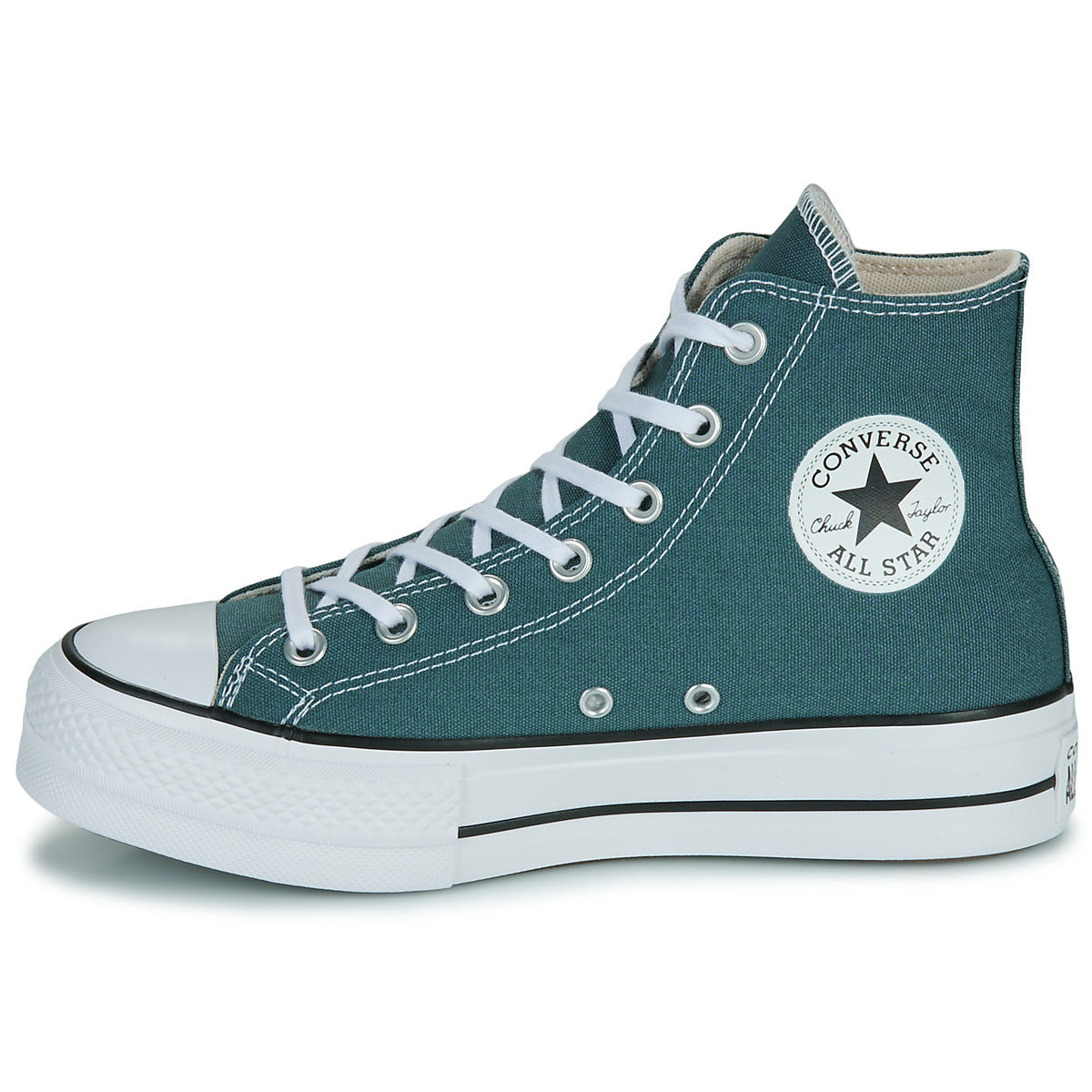 Sneakers alte Donna Converse CHUCK TAYLOR ALL STAR LIFT PLATFORM Verde