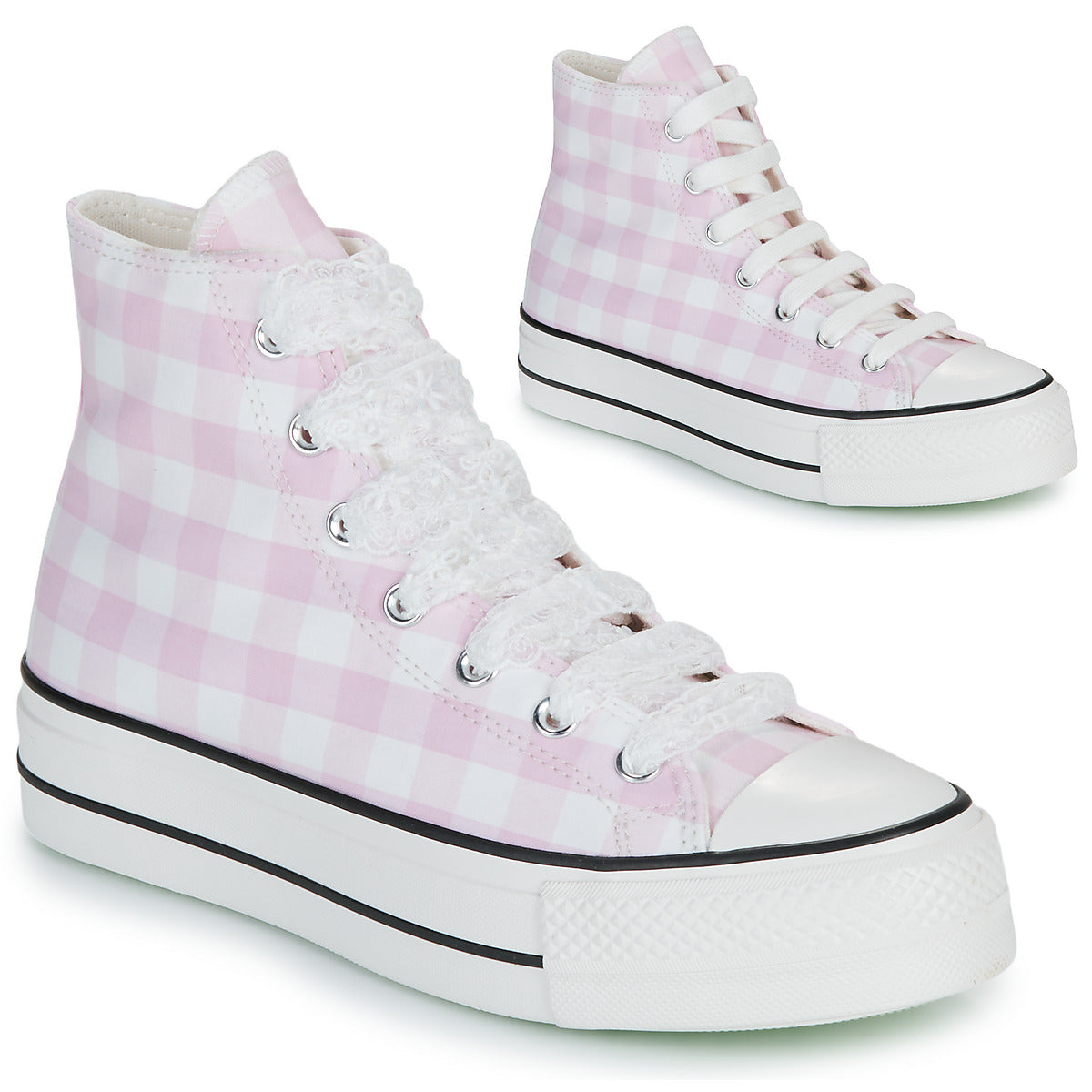 Sneakers alte Donna Converse CHUCK TAYLOR ALL STAR LIFT Rosa
