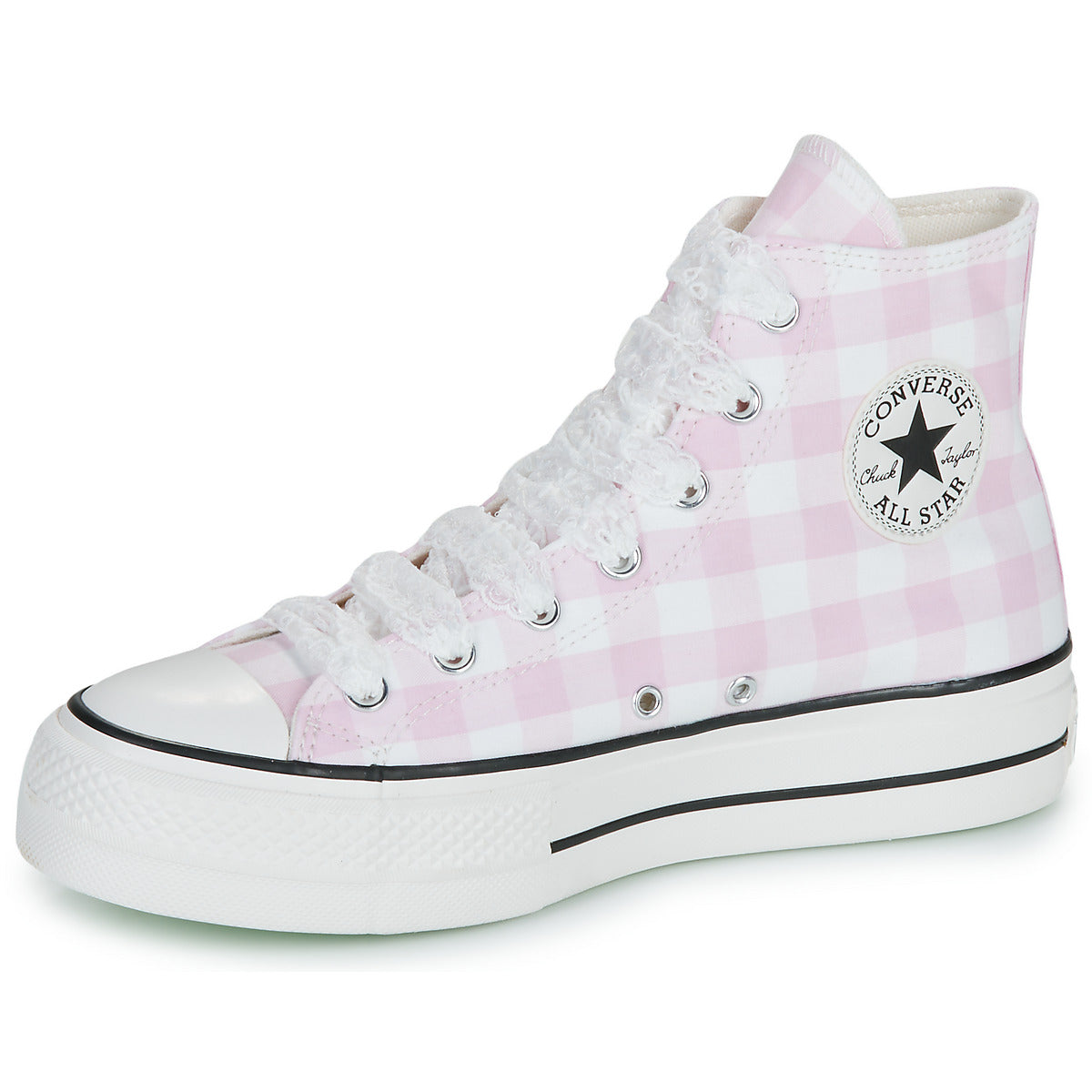 Sneakers alte Donna Converse CHUCK TAYLOR ALL STAR LIFT Rosa