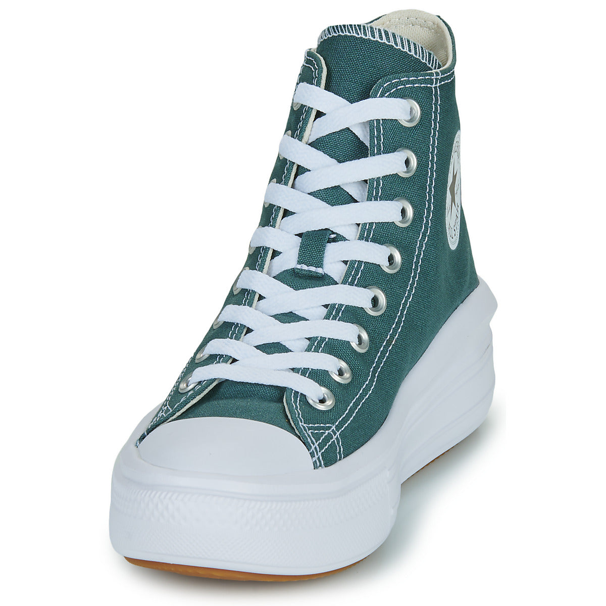Sneakers alte Donna Converse CHUCK TAYLOR ALL STAR MOVE PLATFORM Verde