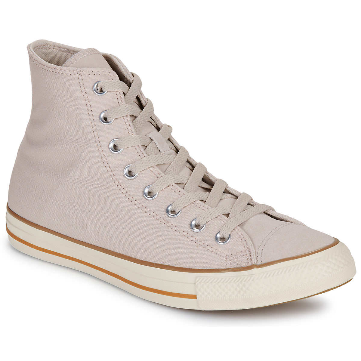 Sneakers alte Uomo Converse CHUCK TAYLOR ALL STAR CANVAS LEATHER Beige