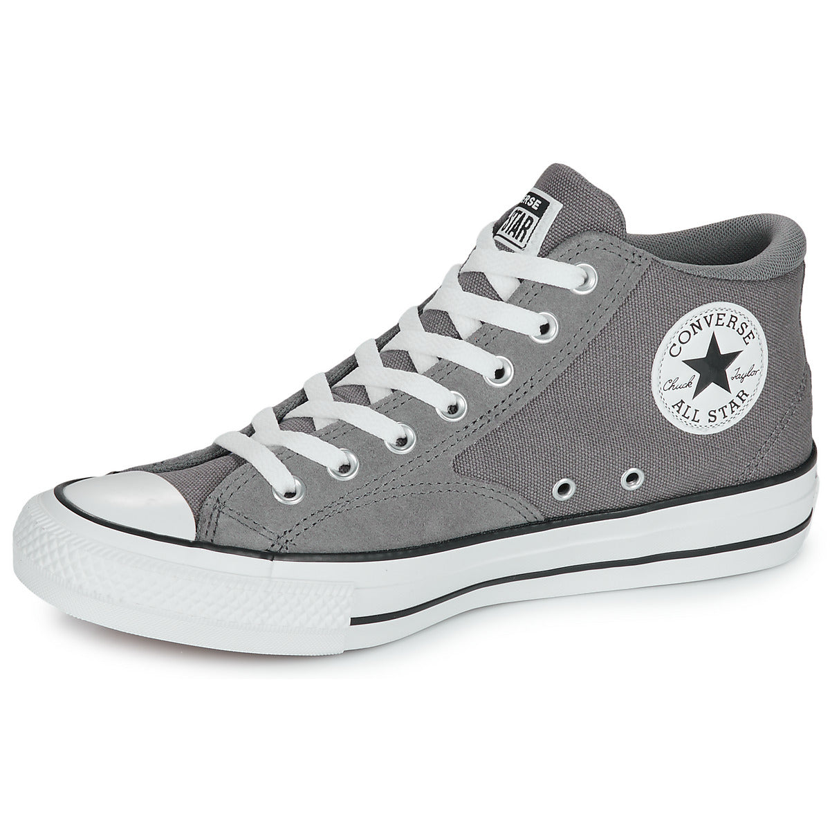 Sneakers alte Uomo Converse CHUCK TAYLOR ALL STAR MALDEN STREET CANVAS SUEDE Grigio