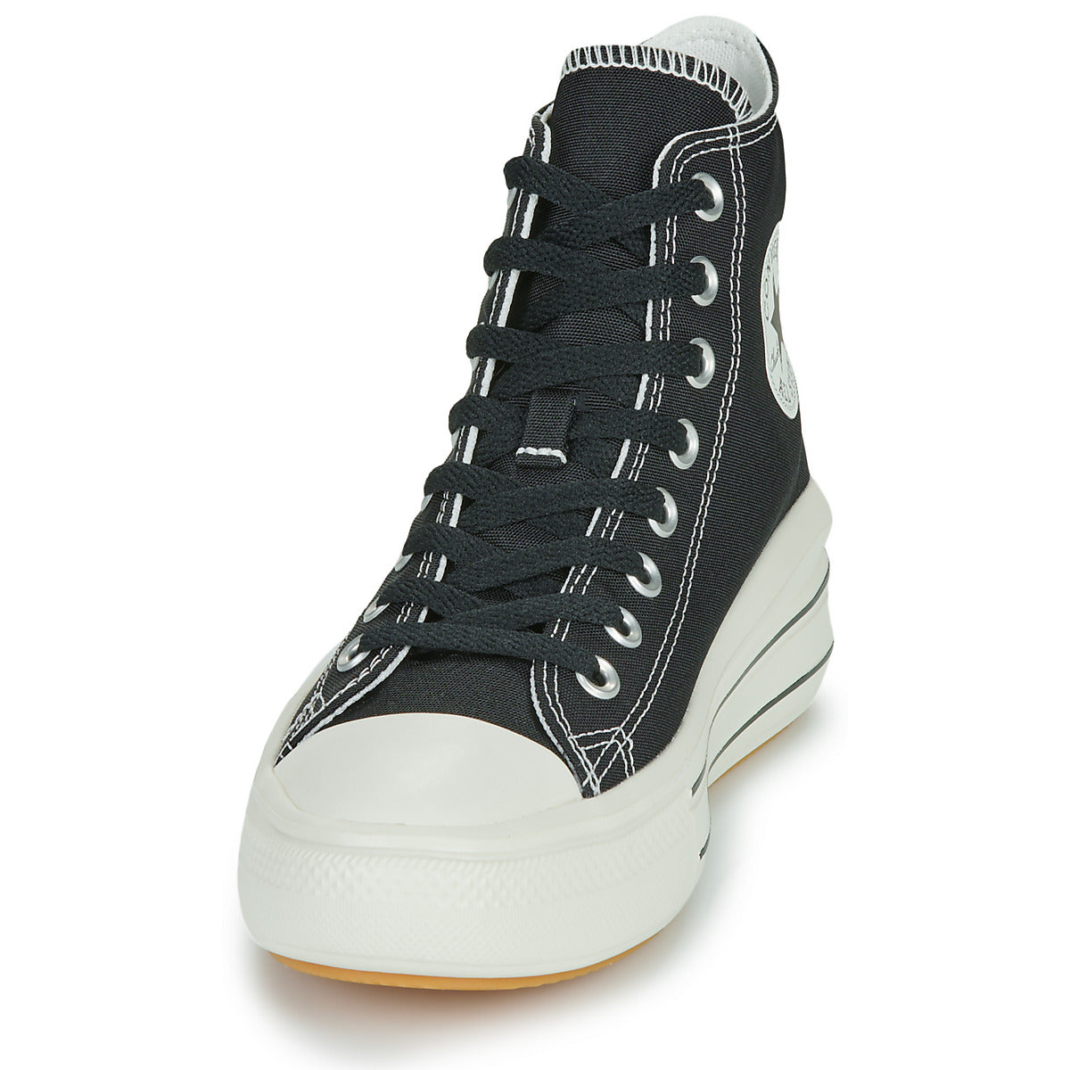Sneakers alte Donna Converse CTAS MOVE PLATFORM RETRO SPORT Nero