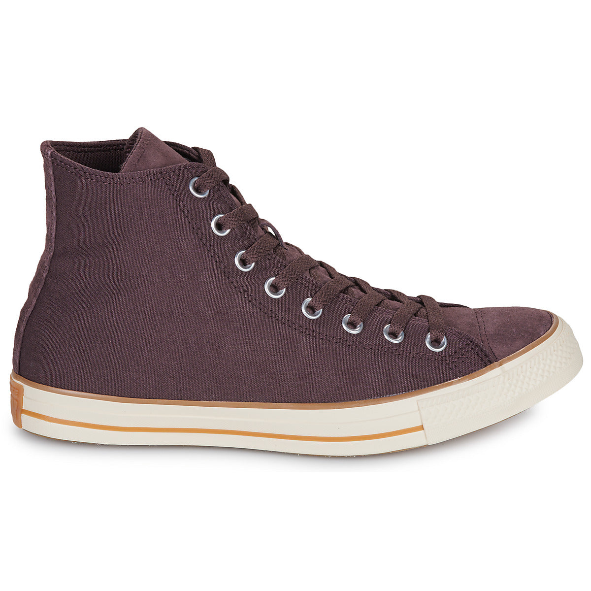 Sneakers alte Uomo Converse CHUCK TAYLOR ALL STAR CANVAS LEATHER Marrone