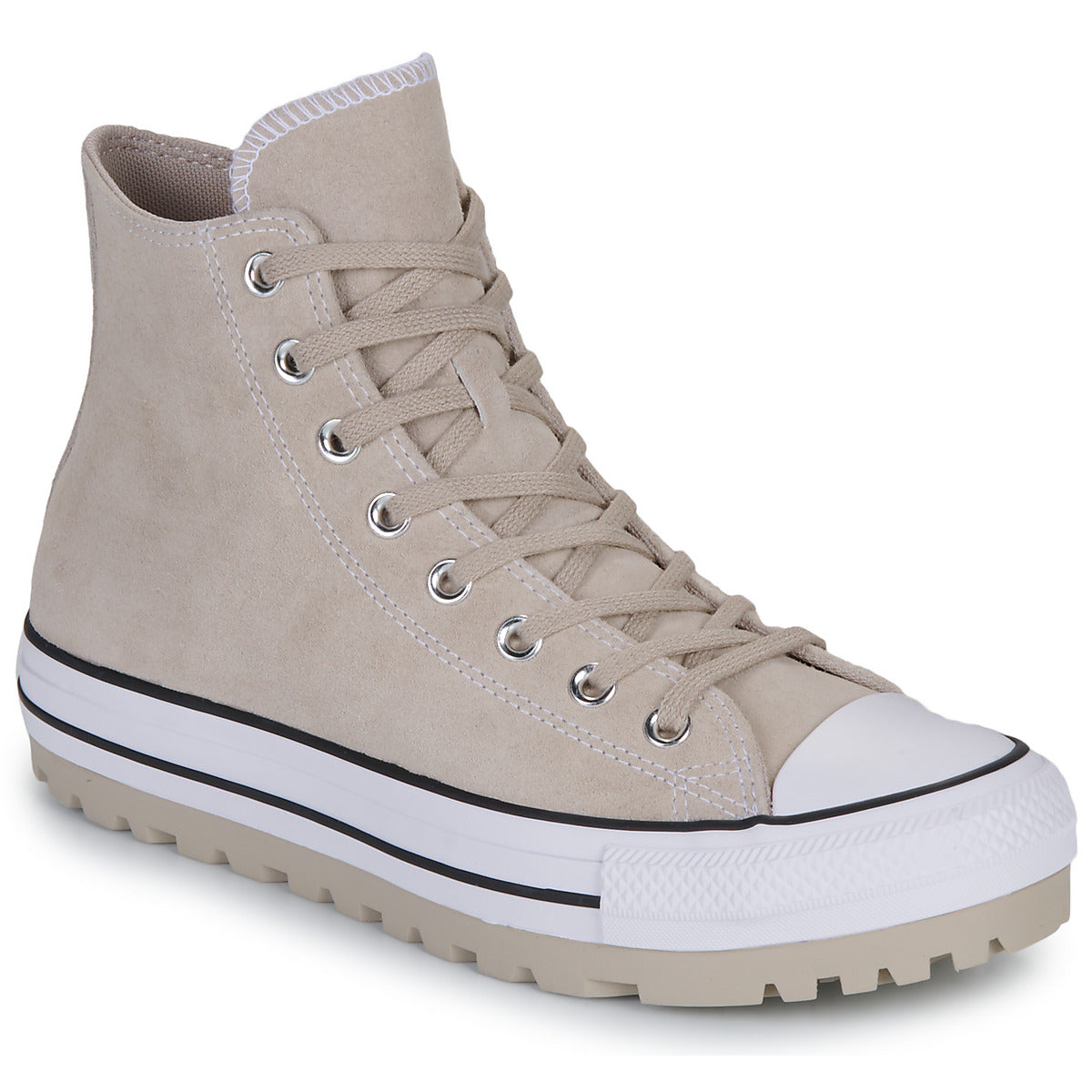 Sneakers alte Uomo Converse CHUCK TAYLOR ALL STAR CITY TREK SUEDE Beige