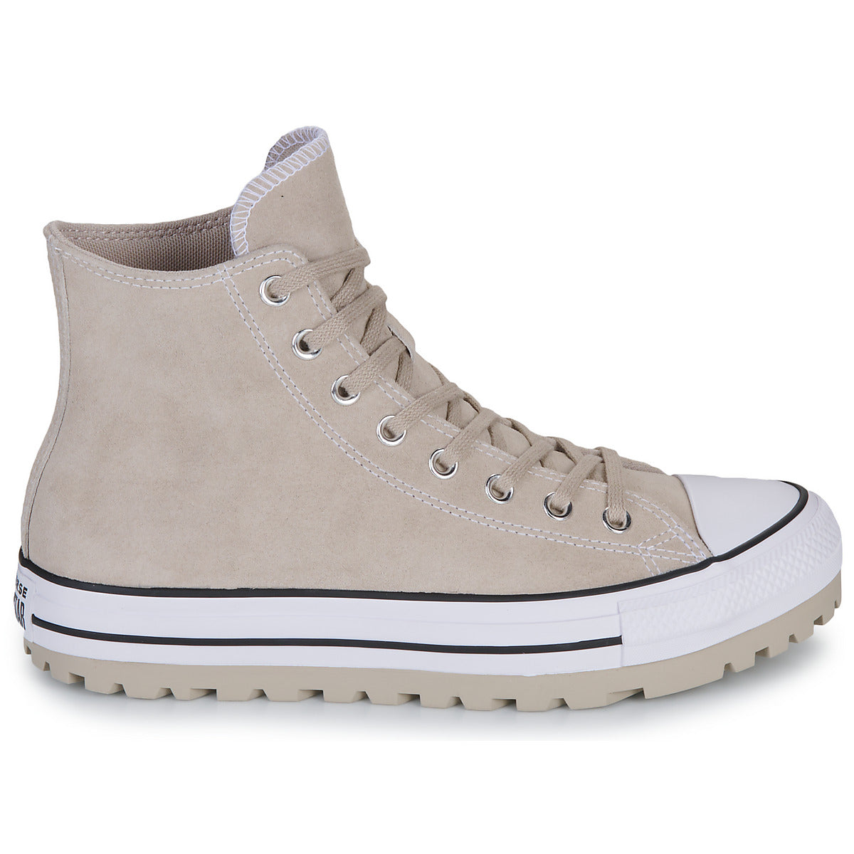 Sneakers alte Uomo Converse CHUCK TAYLOR ALL STAR CITY TREK SUEDE Beige