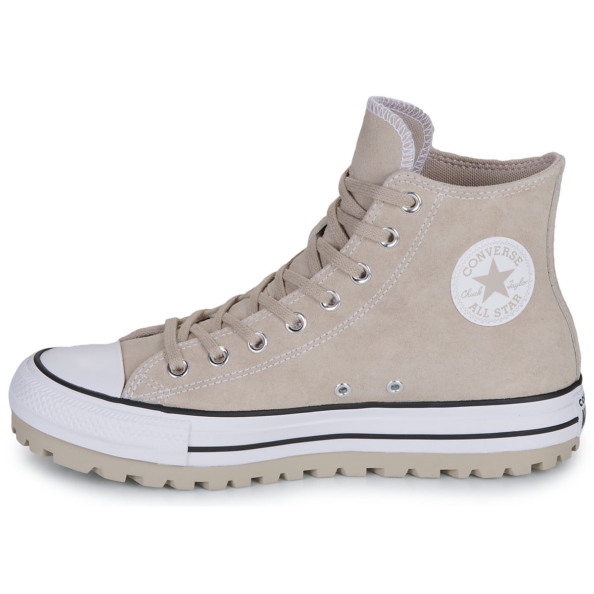 Sneakers alte Uomo Converse CHUCK TAYLOR ALL STAR CITY TREK SUEDE Beige