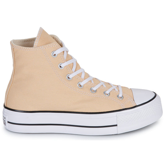 Sneakers alte Donna Converse CHUCK TAYLOR ALL STAR LIFT PLATFORM Beige