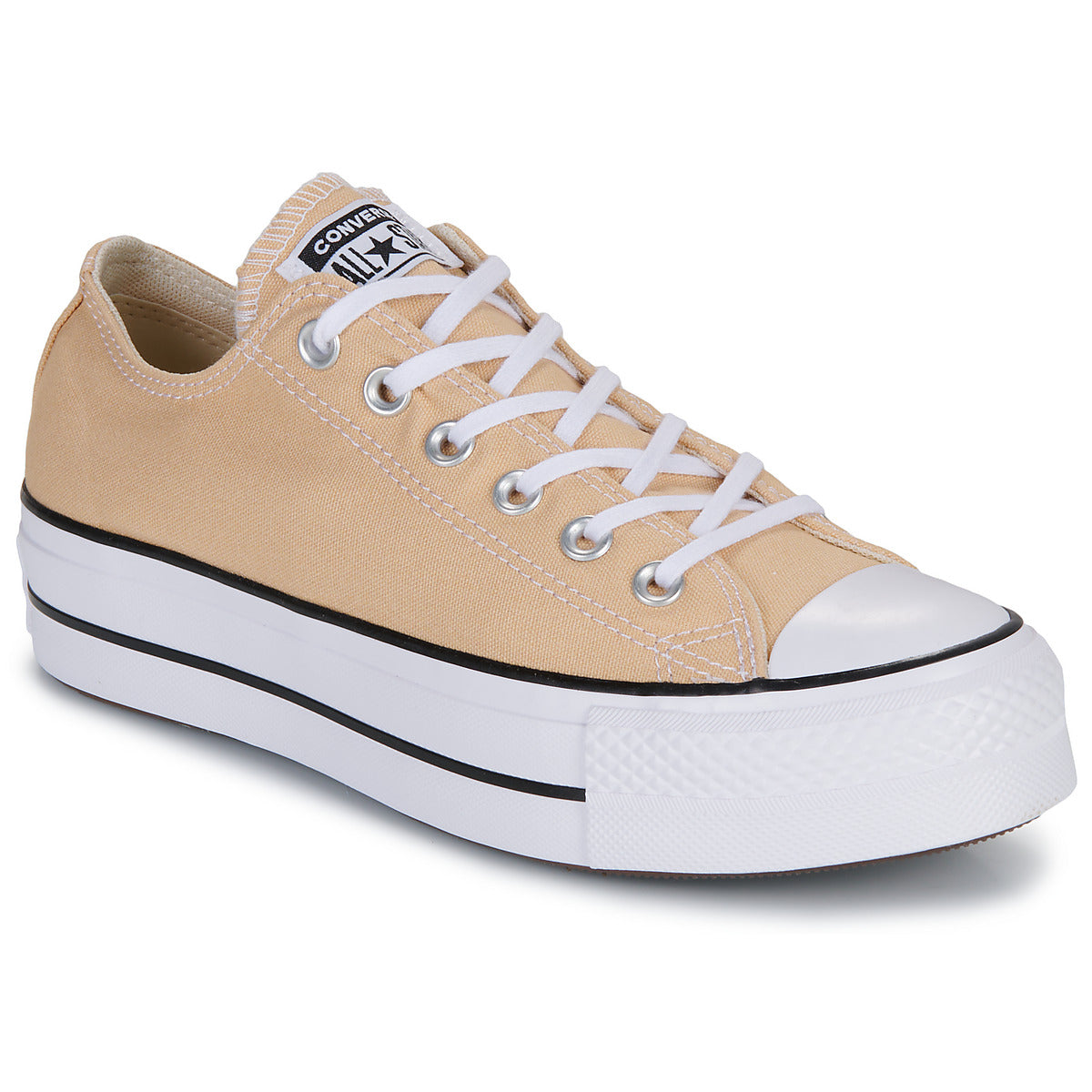 Sneakers basse Donna Converse CHUCK TAYLOR ALL STAR LIFT PLATFORM Beige