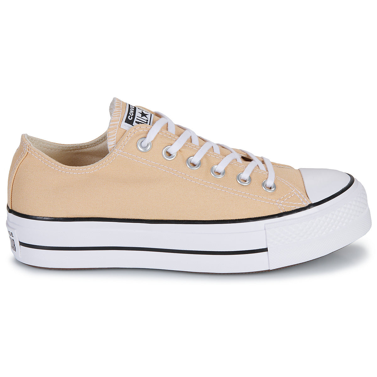Sneakers basse Donna Converse CHUCK TAYLOR ALL STAR LIFT PLATFORM Beige