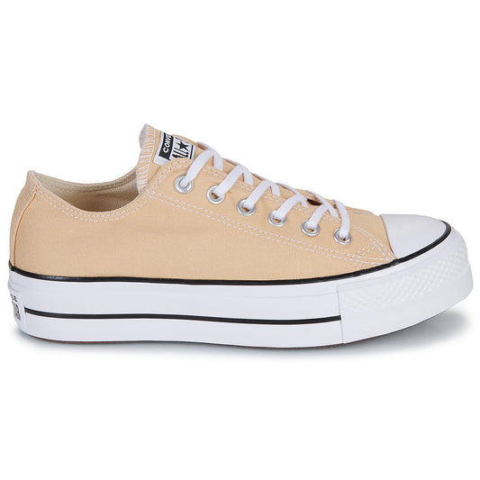 Sneakers basse Donna Converse CHUCK TAYLOR ALL STAR LIFT PLATFORM Beige