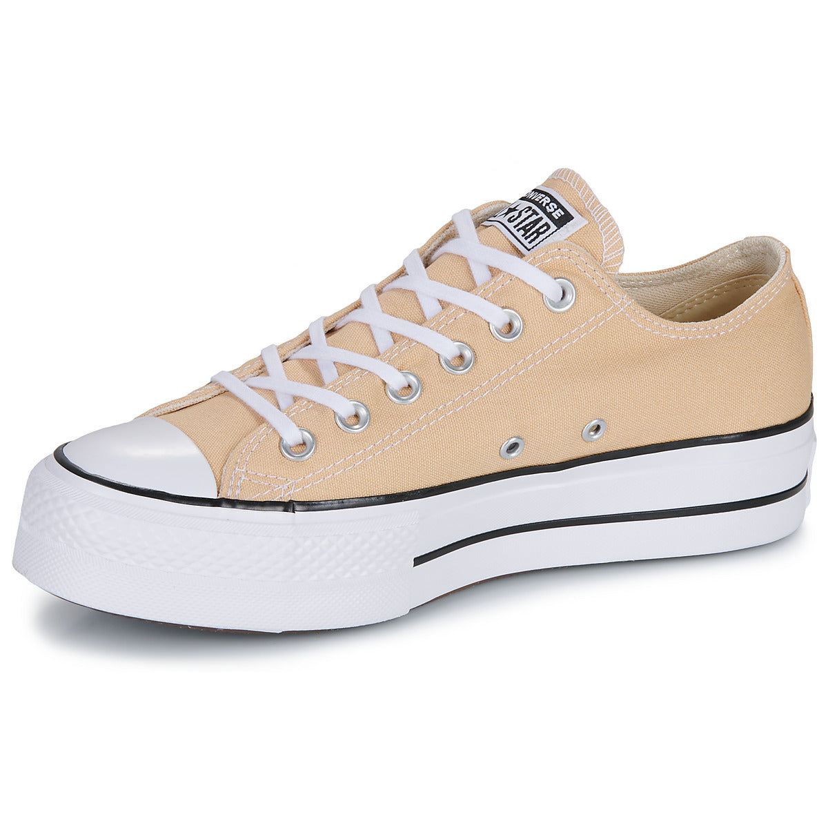 Sneakers basse Donna Converse CHUCK TAYLOR ALL STAR LIFT PLATFORM Beige