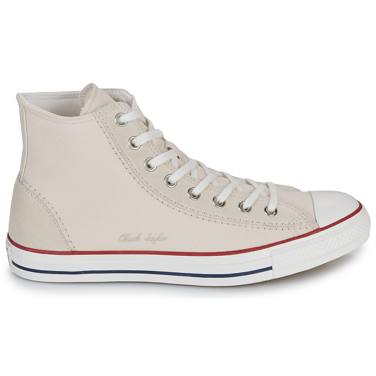 Sneakers alte Uomo Converse CHUCK TAYLOR ALL STAR WIDE Beige