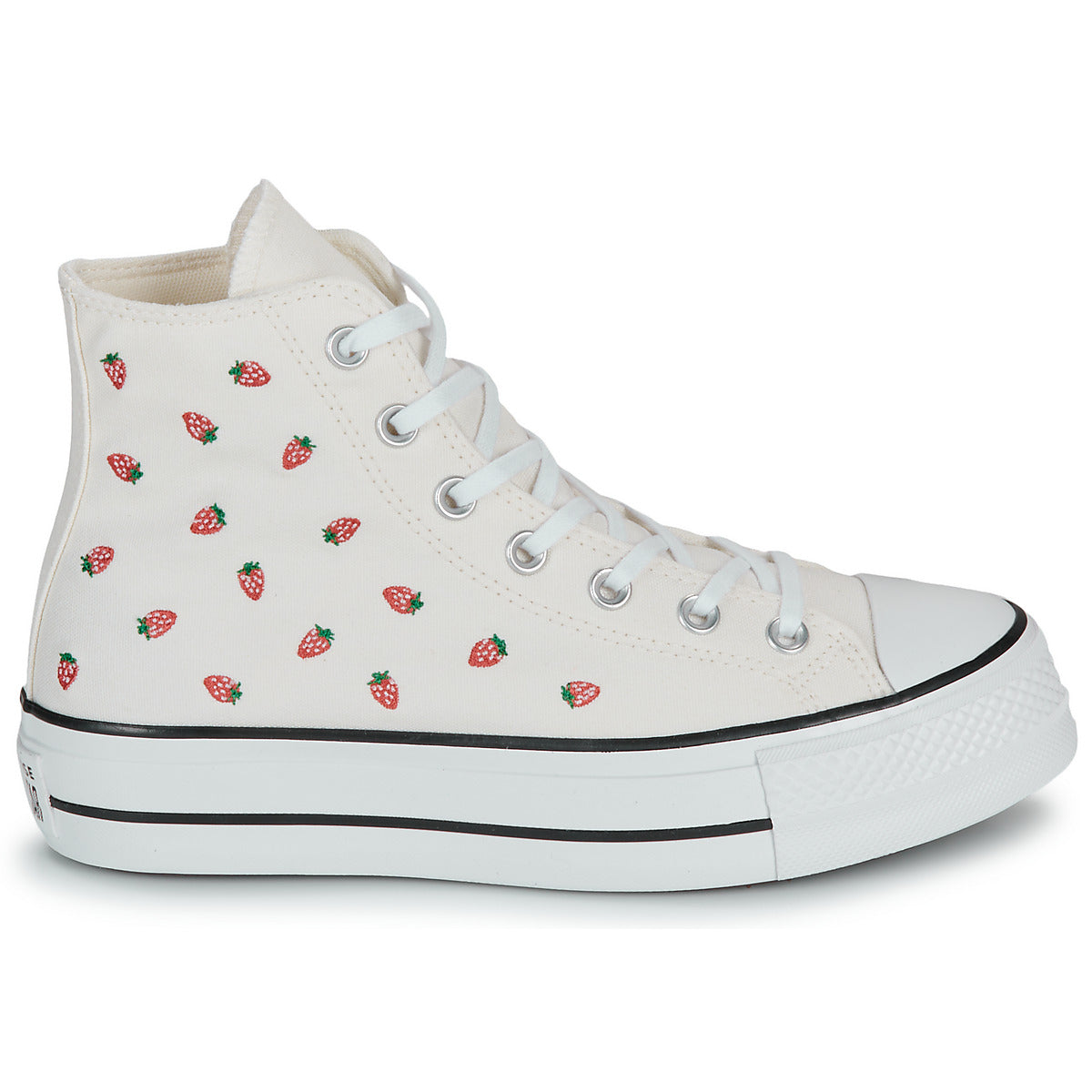 Sneakers alte Donna Converse CHUCK TAYLOR ALL STAR LIFT Bianco