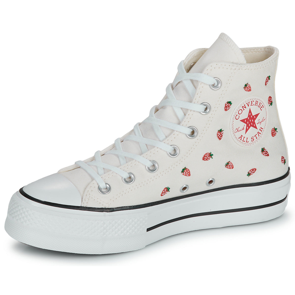 Sneakers alte Donna Converse CHUCK TAYLOR ALL STAR LIFT Bianco