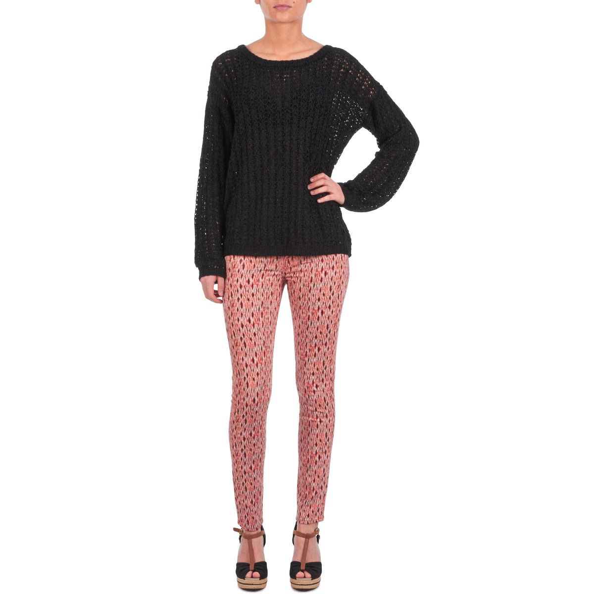 Jeans Slim Donna Lee SCARLETT Rosso