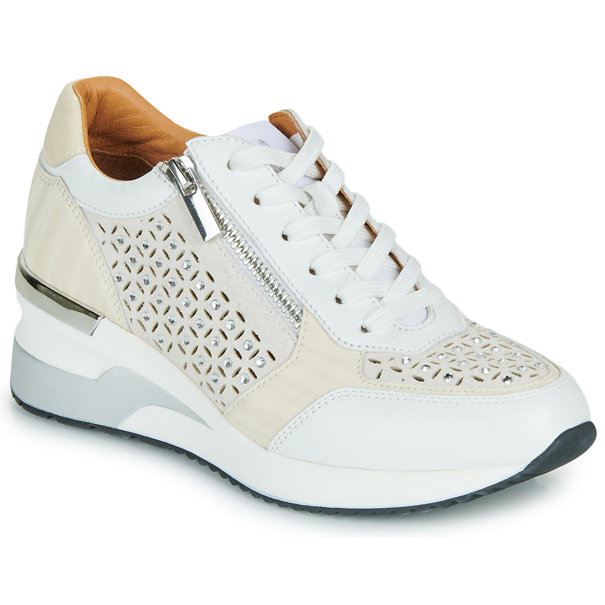 Sneakers basse Donna Mam’Zelle VACAN Beige
