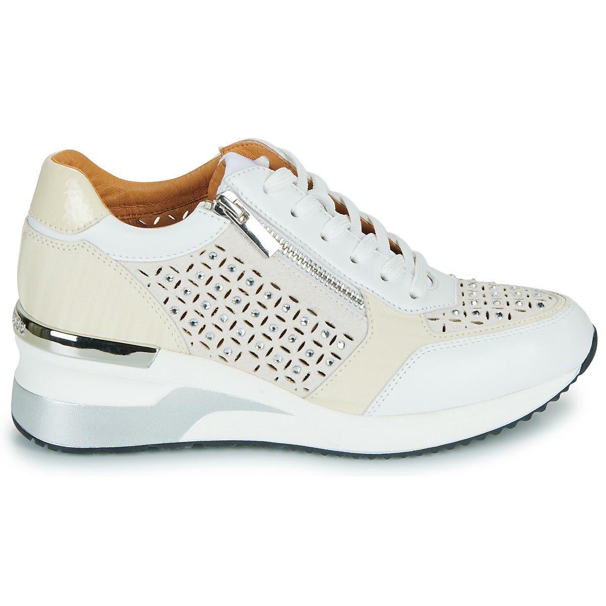 Sneakers basse Donna Mam’Zelle VACAN Beige