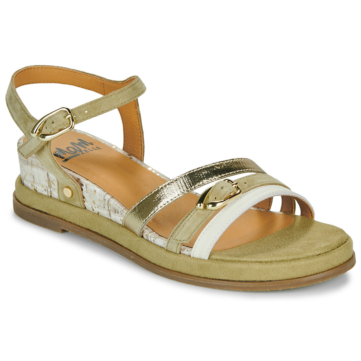 Sandali Donna Mam’Zelle IDEAL Kaki