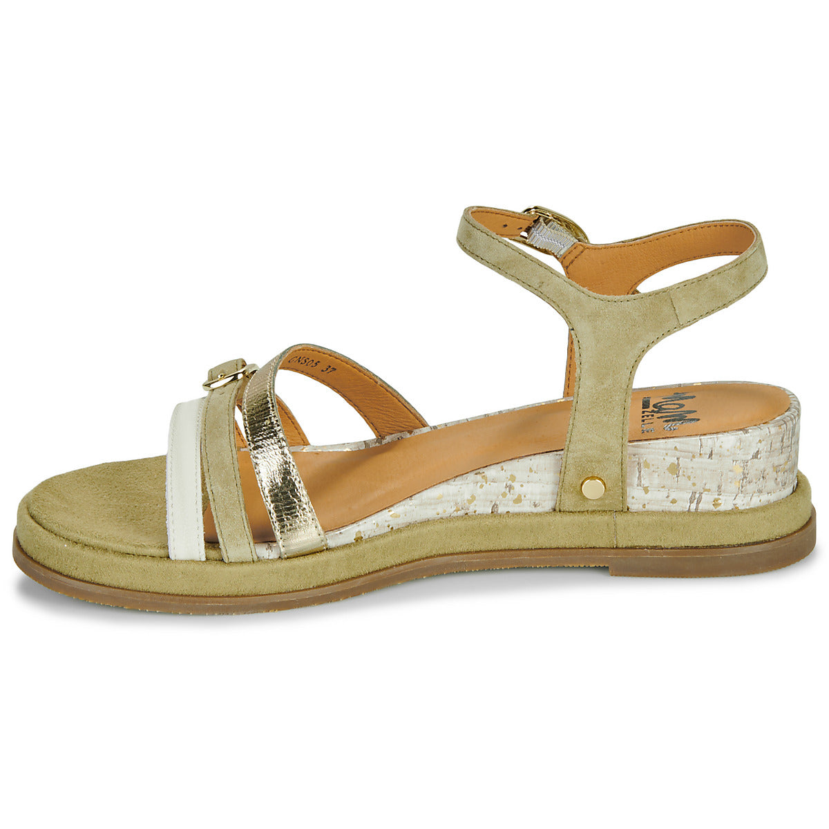 Sandali Donna Mam’Zelle IDEAL Kaki