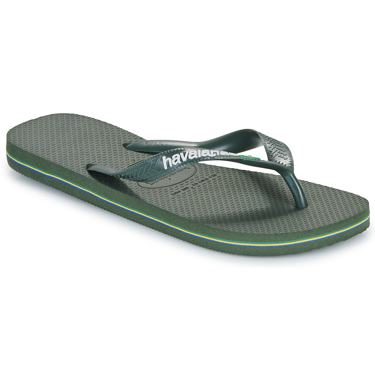 Infradito Uomo Havaianas BRASIL LOGO Kaki