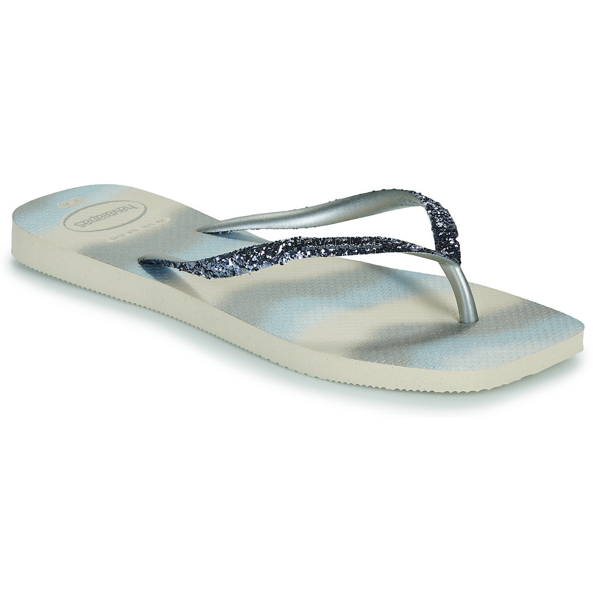Infradito Donna Havaianas SLIM SQUARE GLITTER PARTY Blu