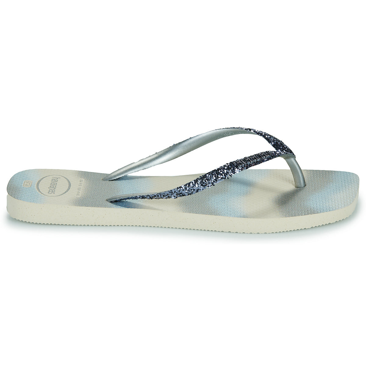 Infradito Donna Havaianas SLIM SQUARE GLITTER PARTY Blu