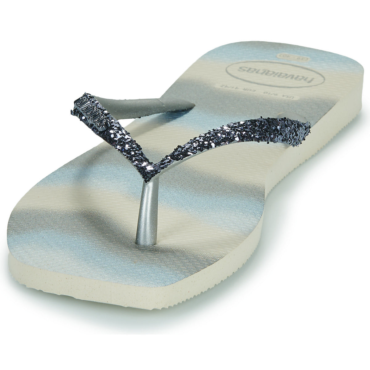 Infradito Donna Havaianas SLIM SQUARE GLITTER PARTY Blu