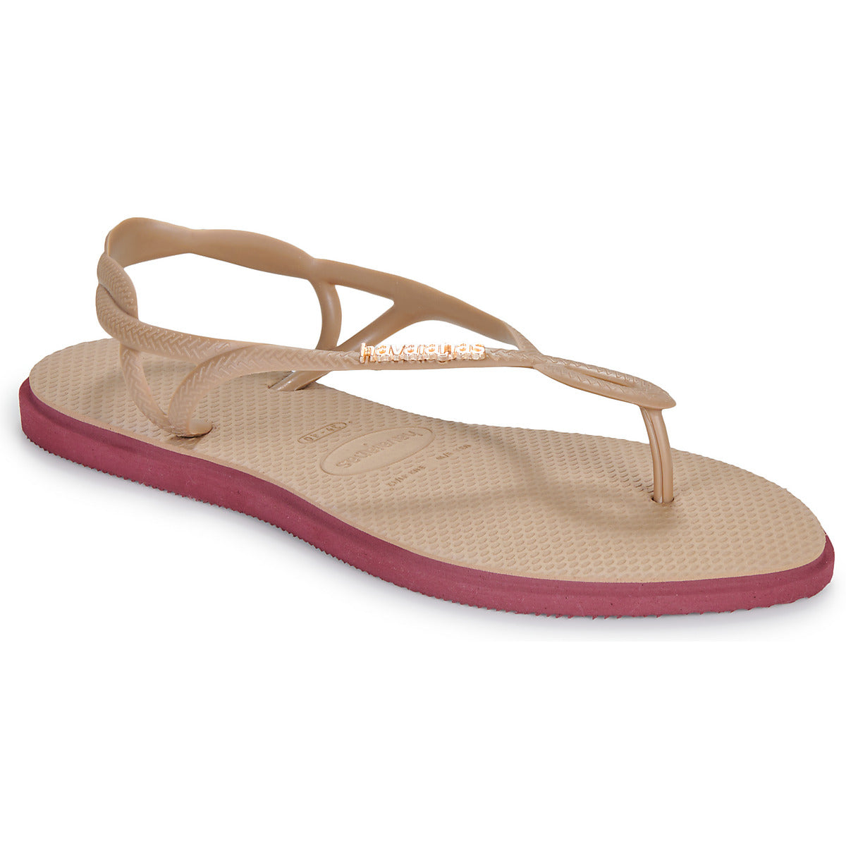 Sandali Donna Havaianas LUNA POINT Beige