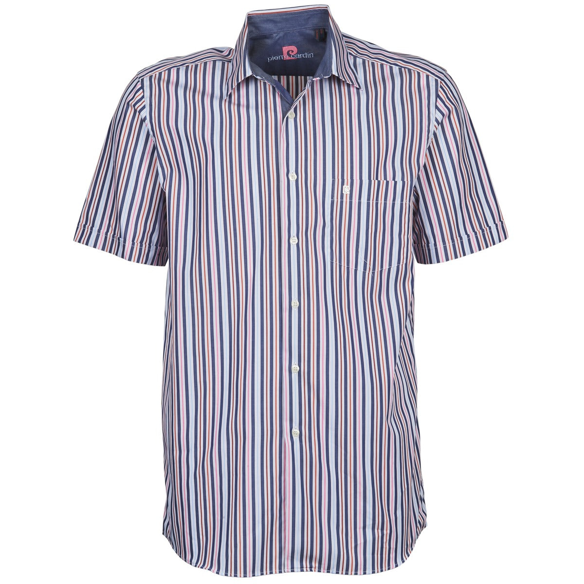 Camicia a maniche corte Uomo Pierre Cardin 514636216-184 Blu