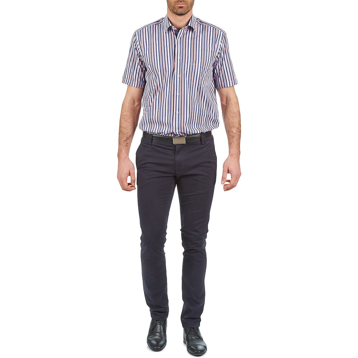 Camicia a maniche corte Uomo Pierre Cardin 514636216-184 Blu