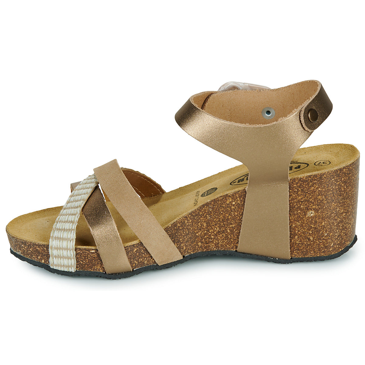 Sandali Donna Plakton BRIDGE Oro