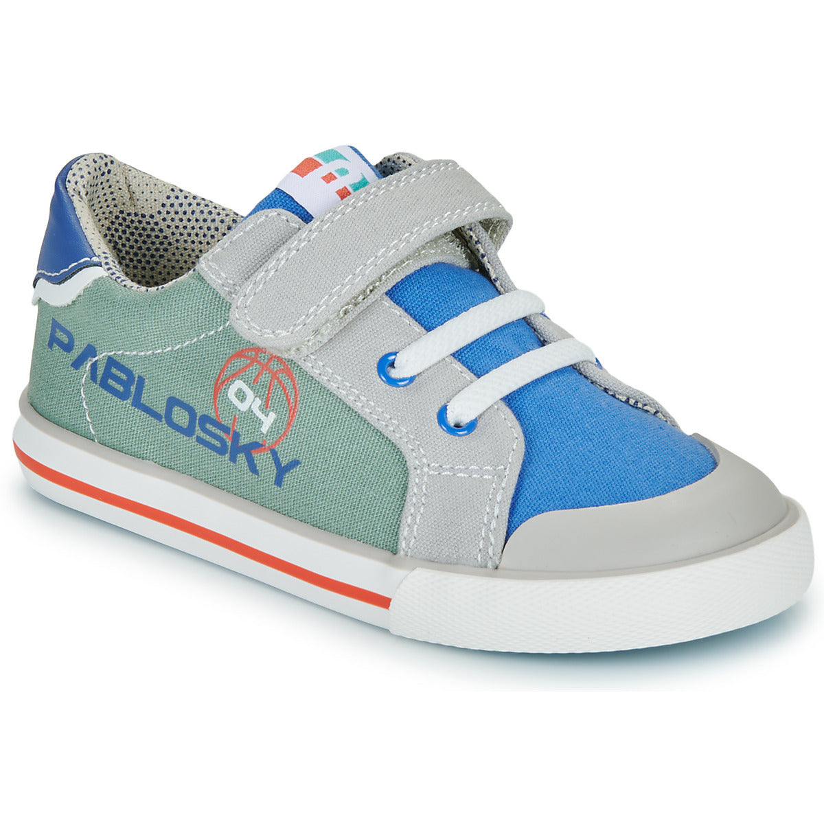 Scarpe bambini ragazzo Pablosky CANVAS Kaki