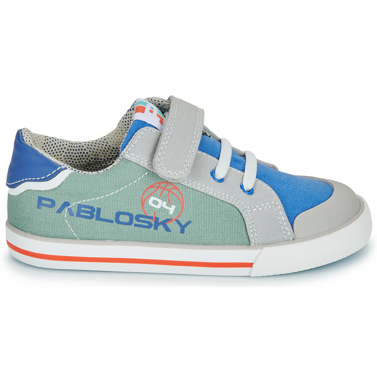 Scarpe bambini ragazzo Pablosky CANVAS Kaki