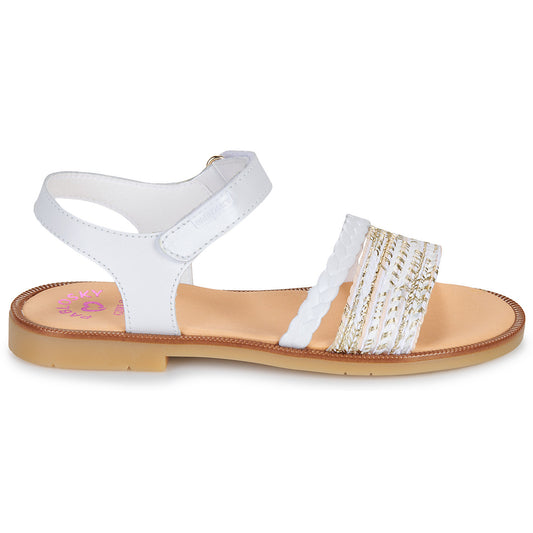 Sandali bambini ragazza Pablosky MARY Bianco