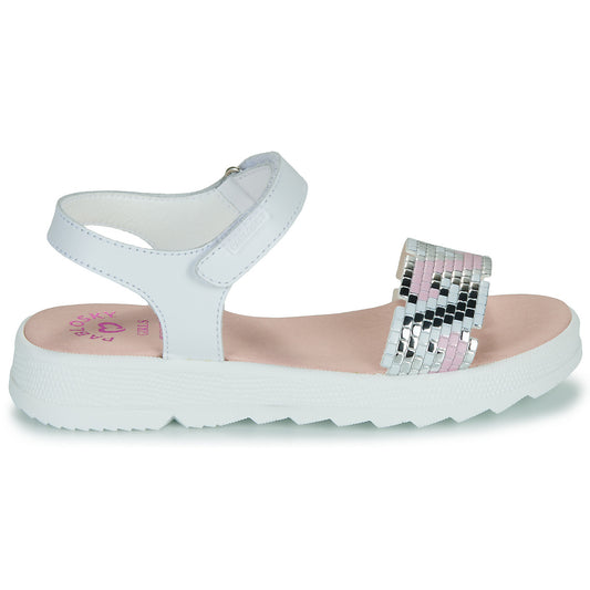 Sandali bambini ragazza Pablosky CAMILA Bianco