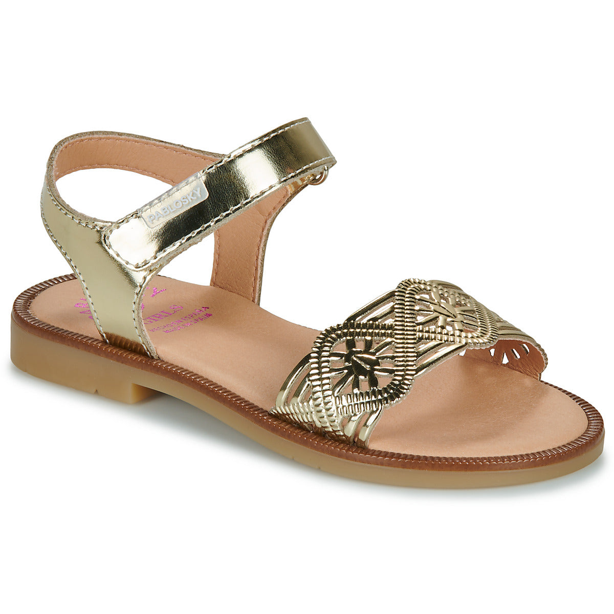 Sandali bambini ragazza Pablosky MARY Oro