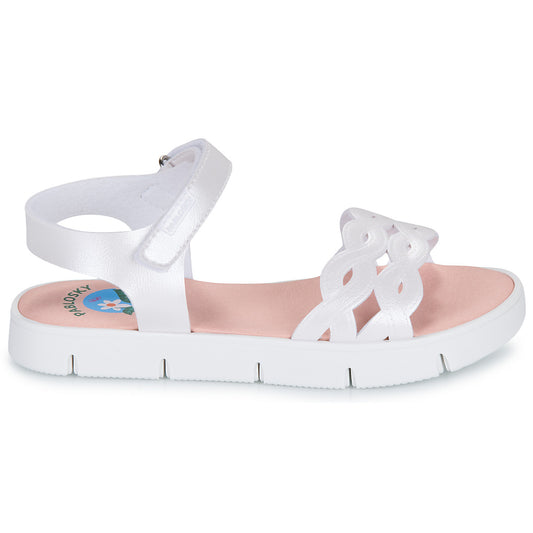 Sandali bambini ragazza Pablosky POLINA Bianco