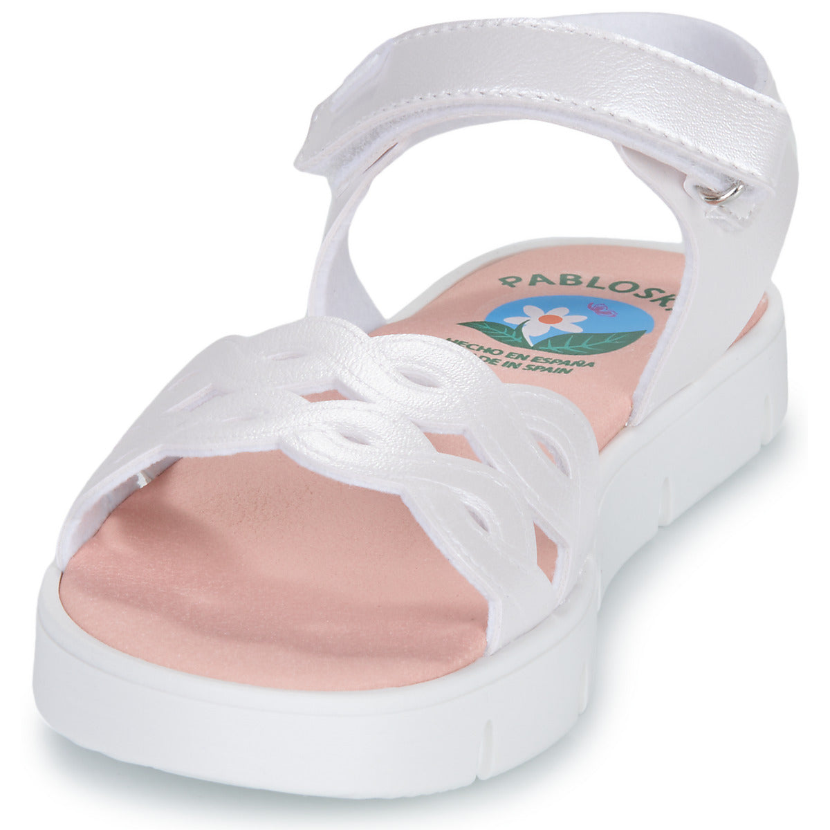 Sandali bambini ragazza Pablosky POLINA Bianco