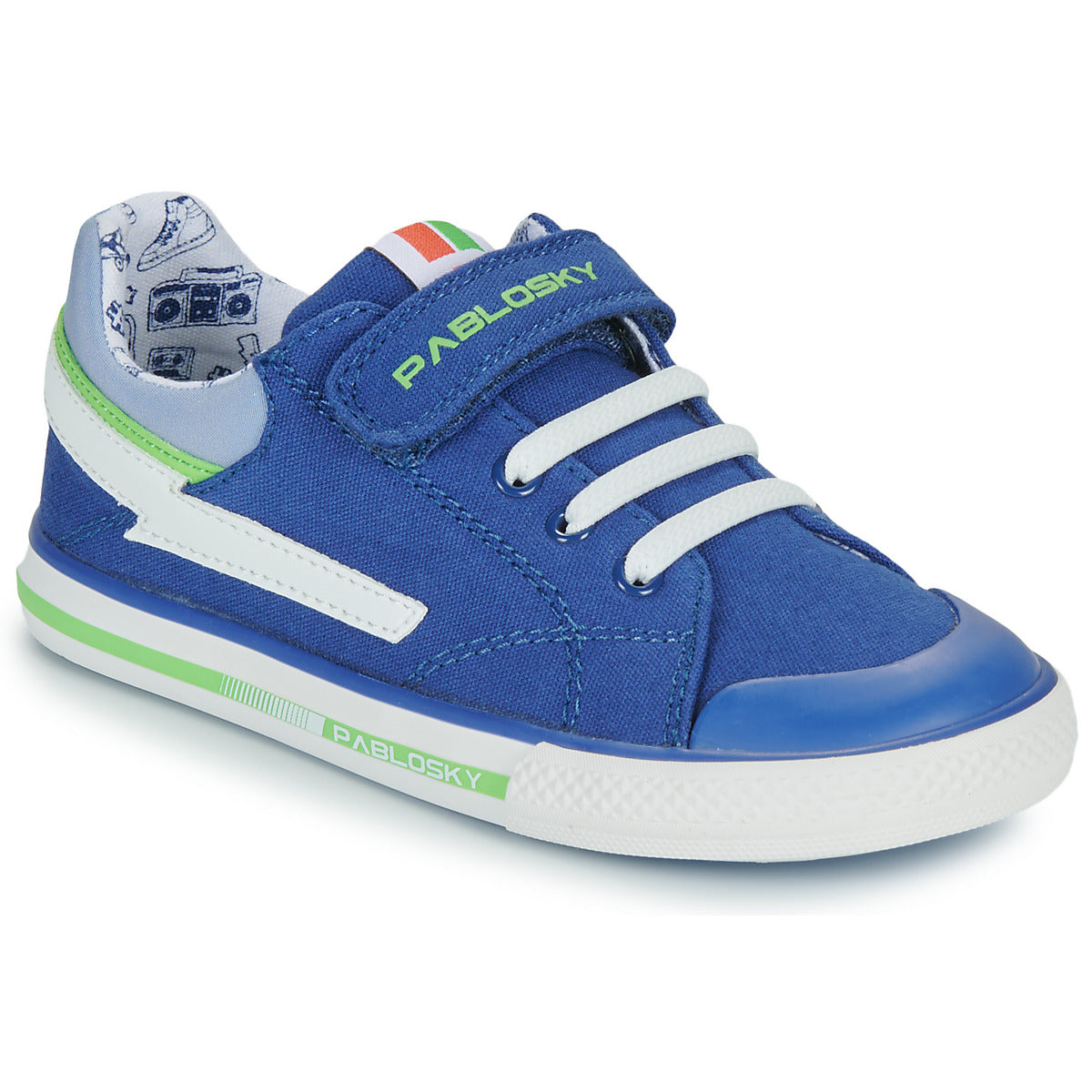 Scarpe bambini ragazzo Pablosky CANVAS Blu