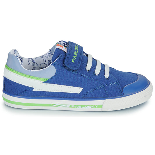 Scarpe bambini ragazzo Pablosky CANVAS Blu