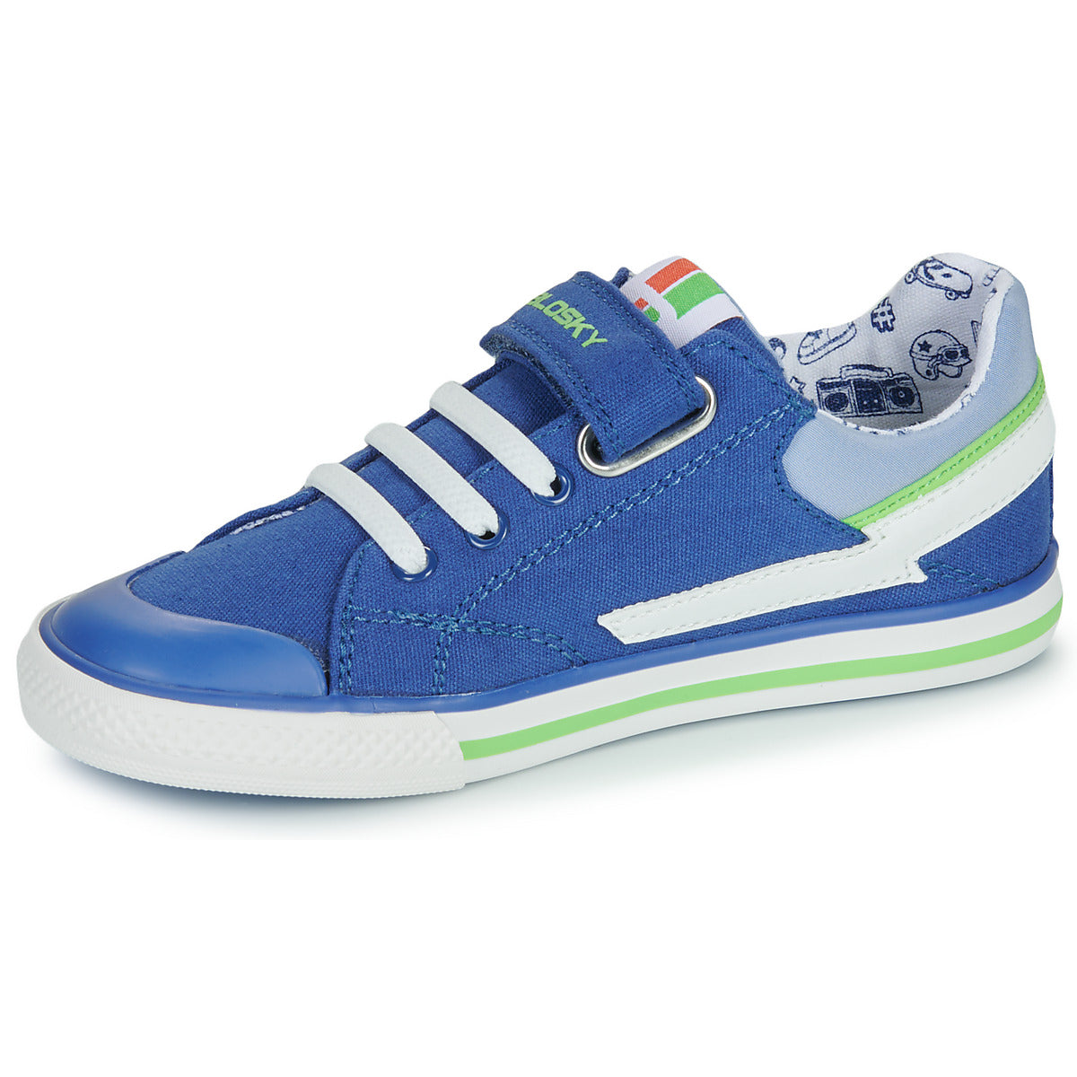 Scarpe bambini ragazzo Pablosky CANVAS Blu