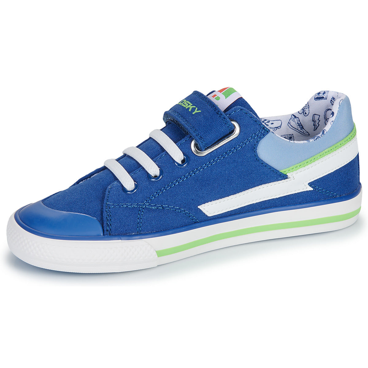 Scarpe bambini ragazzo Pablosky CANVAS Blu