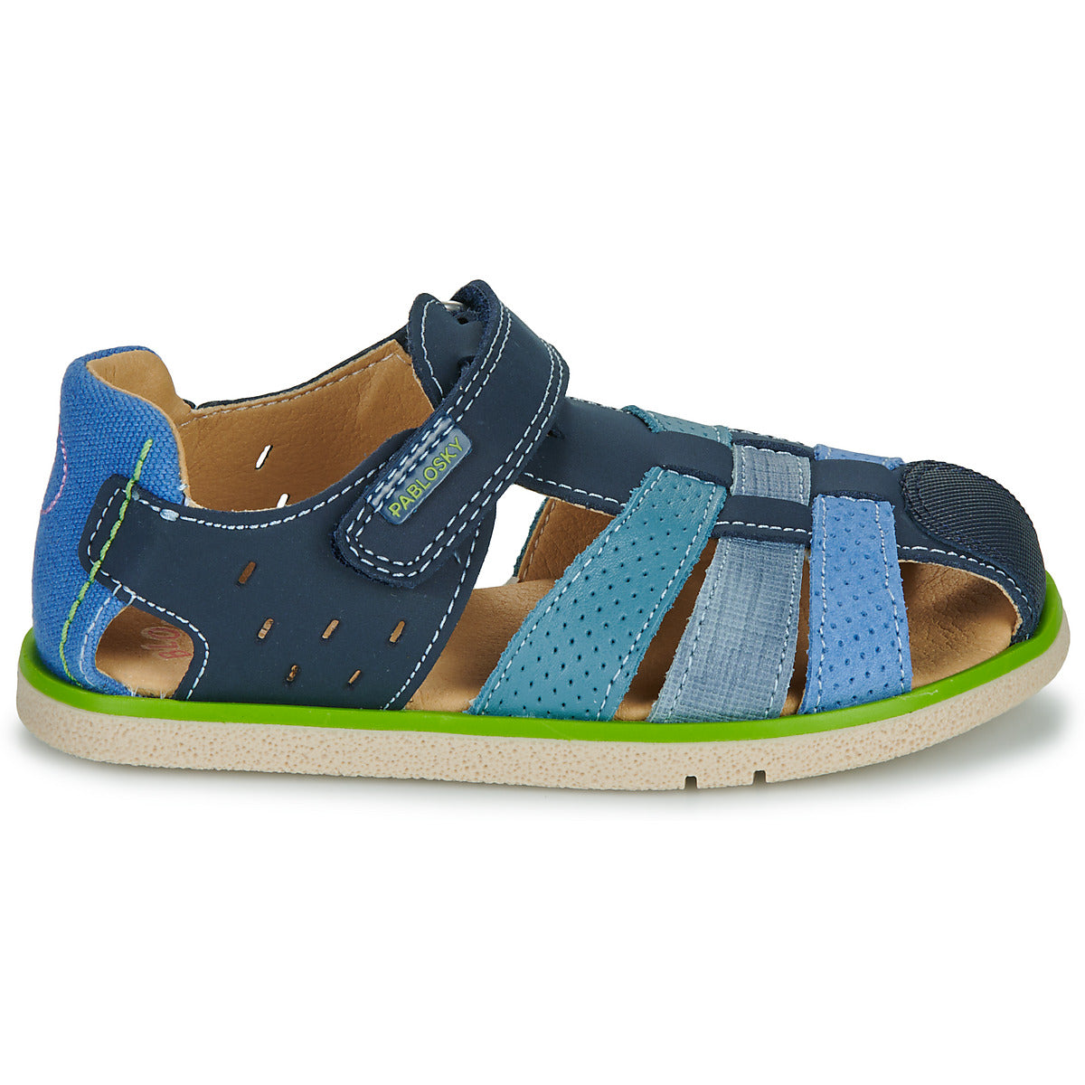 Sandali bambini ragazzo Pablosky QUIZZ Beige